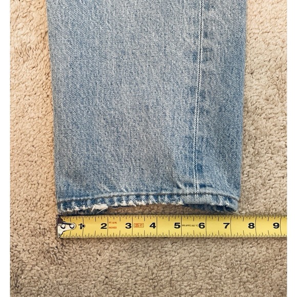 Agolde 90s Jeans Women's Sz 27 High Rise Straight Leg Denim Organic Cotton Pants - Picture 12 of 12